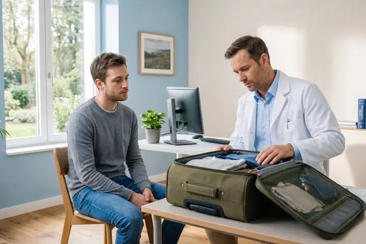 O Que Levar para Clínica de Recuperação: Guia Completo do Enxoval do Paciente
